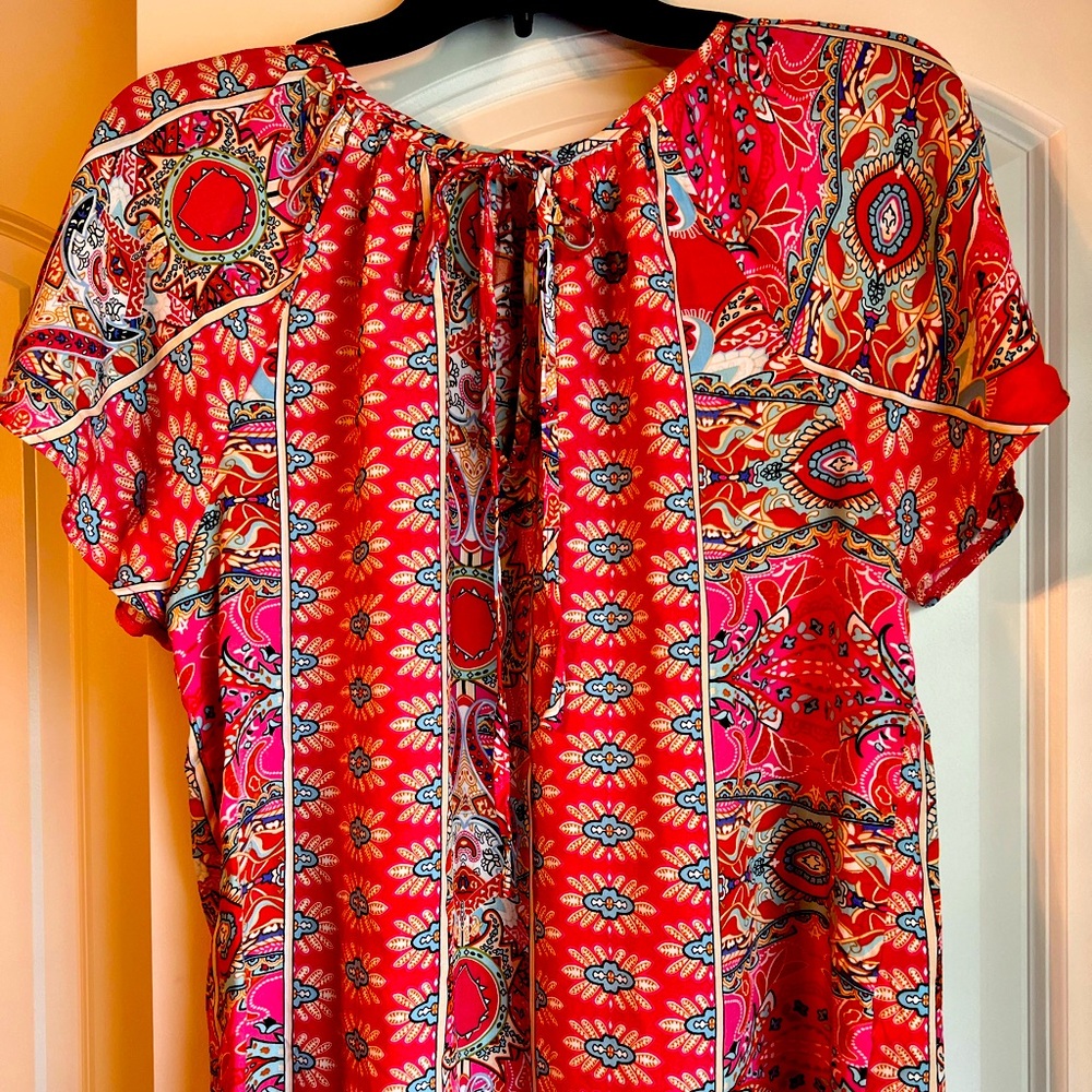 SHEIN floral print top